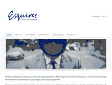 Tablet Screenshot of esquirescollections.com